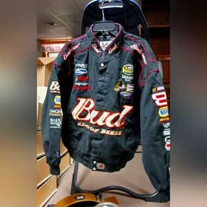 Chase authentics budweiser #8 jacket